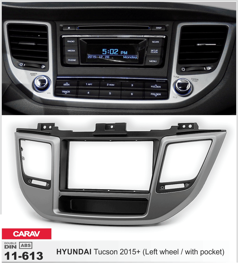 Перехідна рамка Hyundai Tucson Carav 11-613