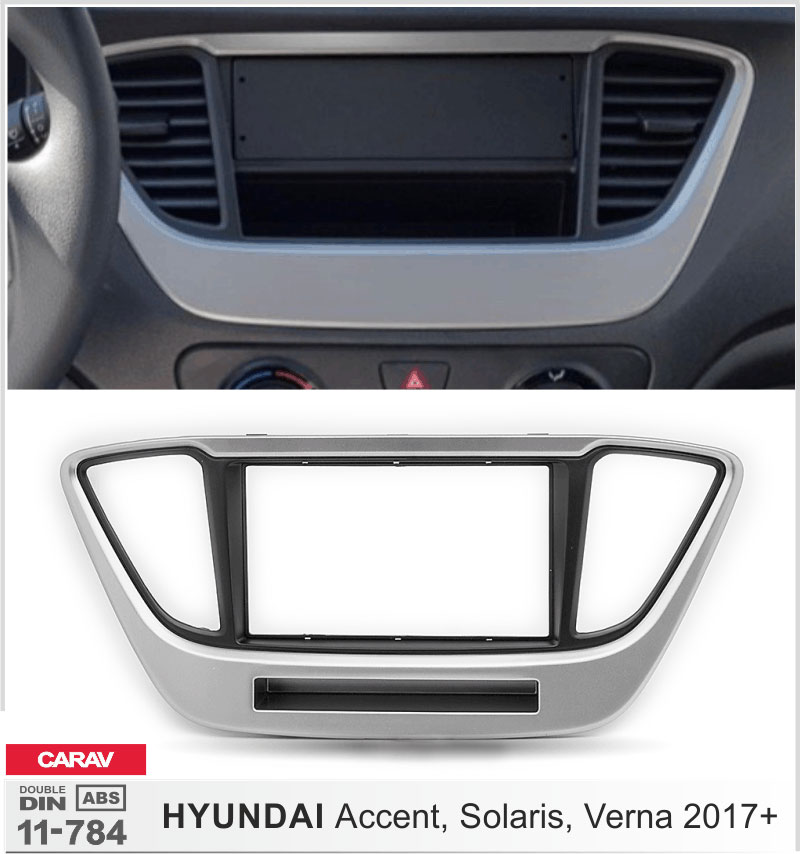 Перехідна рамка Hyundai Accent, Solaris Carav 11-784