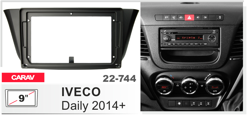Перехідна рамка Iveco Daily Carav 22-744