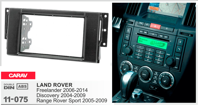 Перехідна рамка Land Rover Freelander, Discovery, Range Rover Sport Carav 11-075