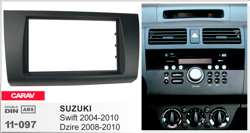 Переходная рамка Suzuki Swift Carav 11-097