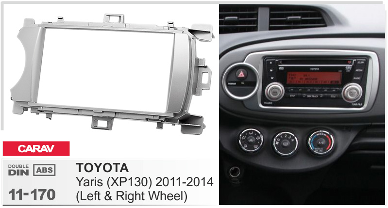 Переходная рамка Toyota Yaris Carav 11-170