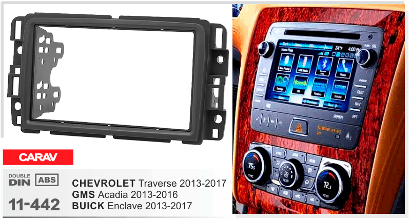 Перехідна рамка Chevrolet Traverse, GMC Acadia, Buick Enclave Carav 11-442