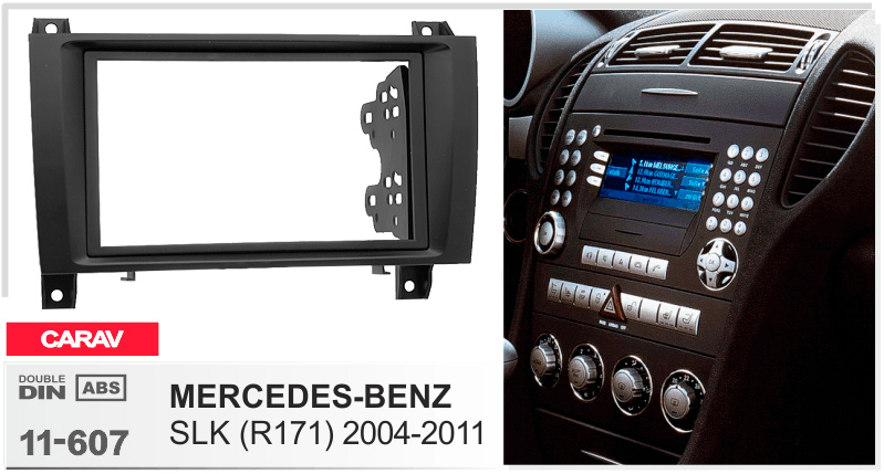 Переходная рамка Mercedes SL-Klasse (R171) Carav 11-607