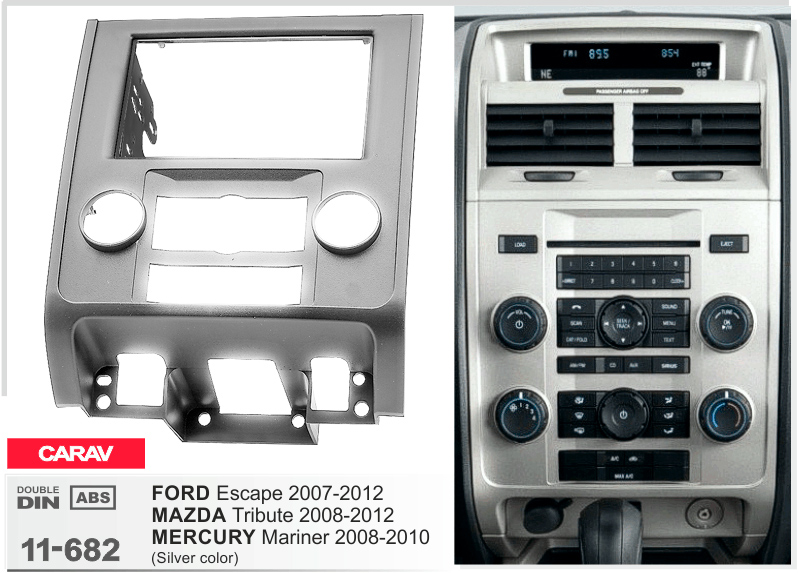 Переходная рамка Ford Escape, Mazda Tribute Carav 11-682