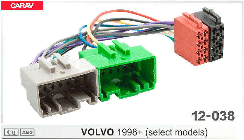 Перехідник ISO Volvo Carav 12-038