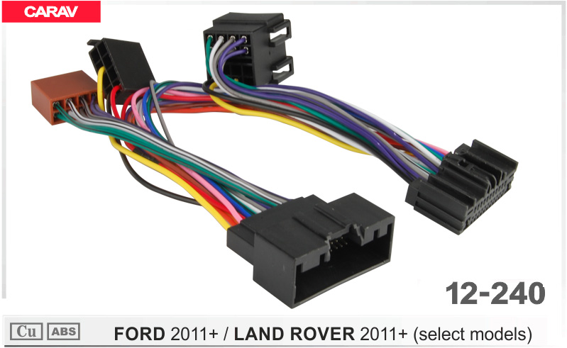 Перехідник для магнітол Ford, Land Rover Carav 12-240