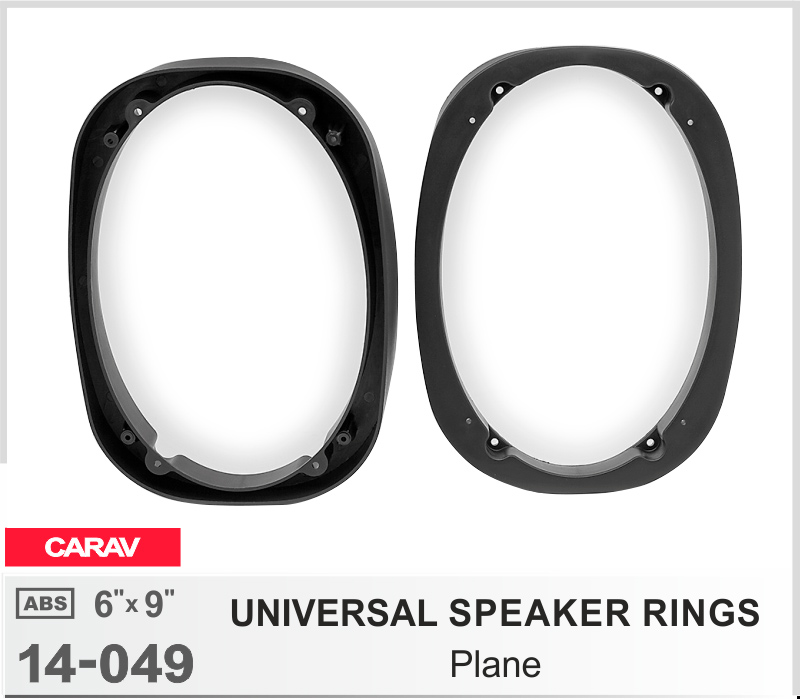 Проставки для динамиков 6"x9" универсальные Carav 14-049