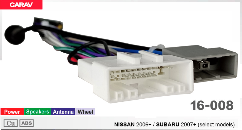Перехідник для магнітол 9", 10.1" Nissan, Subaru Carav 16-008