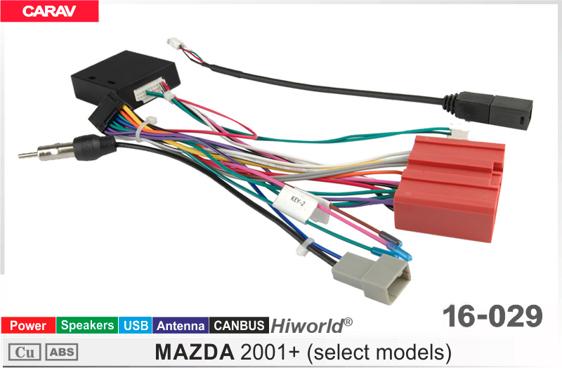 Переходник для магнитол 9", 10.1" Mazda Carav 16-029