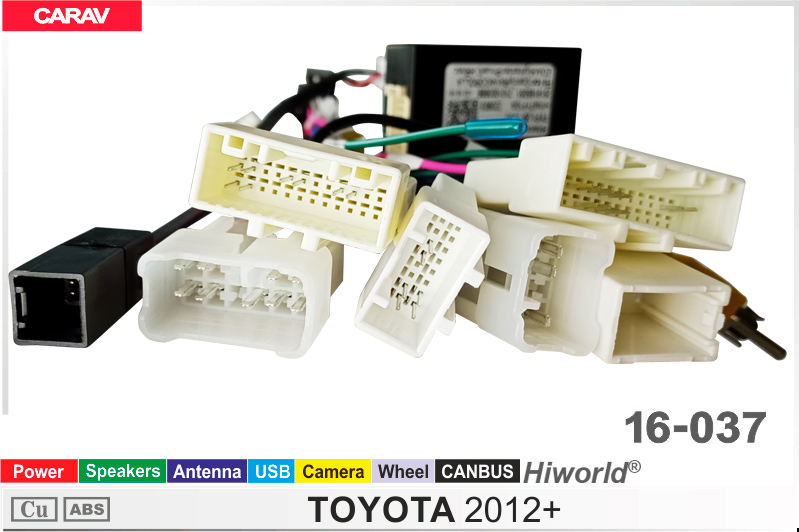 Переходник для магнитол 9", 10.1" Toyota Carav 16-037