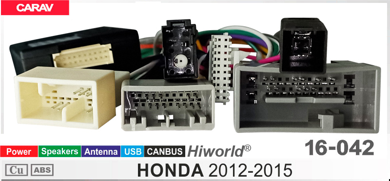 Переходник для магнитол 9", 10.1" Honda Civic, CR-V Carav 16-042