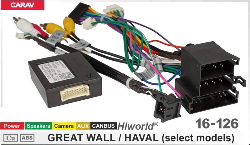 Переходник для магнитол 9", 10.1" Great Wall Carav 16-126