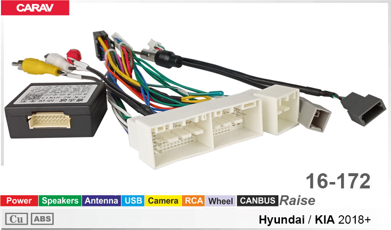 Перехідник для магнітол 9", 10.1" Hyundai, KIA Carav 16-172