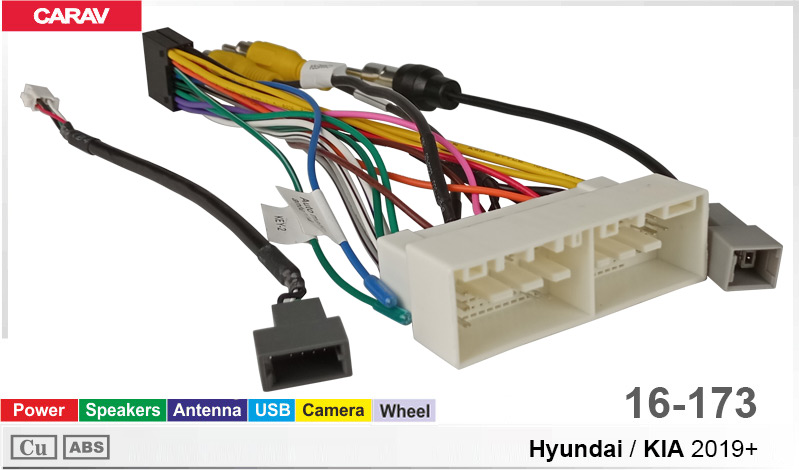 Перехідник для магнітол 9", 10.1" Hyundai, KIA Carav 16-173