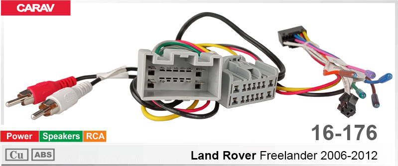 Перехідник для магнітол 9", 10.1" Land Rover Freelander Carav 16-176