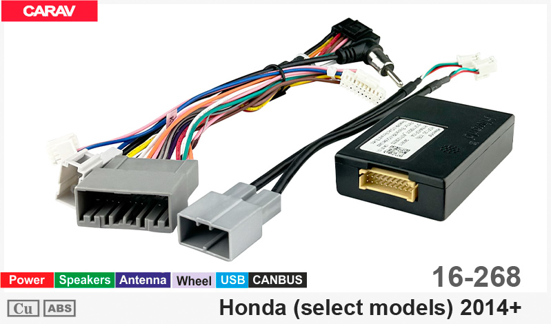 Переходник для магнитол 9", 10.1" Honda Fit, Jazz, Freed Carav 16-268