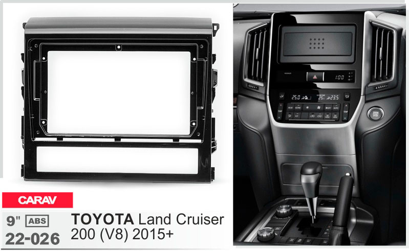 Перехідна рамка Toyota Land Cruiser 200 Carav 22-026