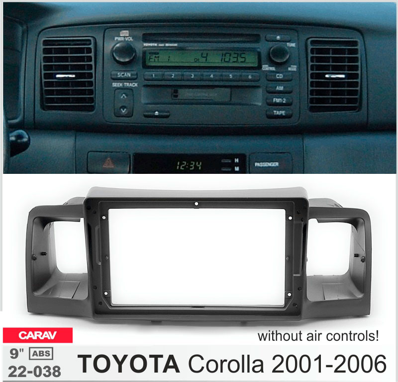 Перехідна рамка Toyota Corolla Carav 22-038