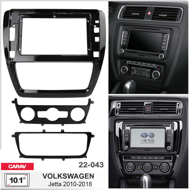 Переходная рамка Volkswagen Jetta Carav 22-043