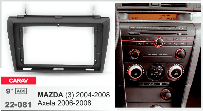 Перехідна рамка Mazda 3 Carav 22-081