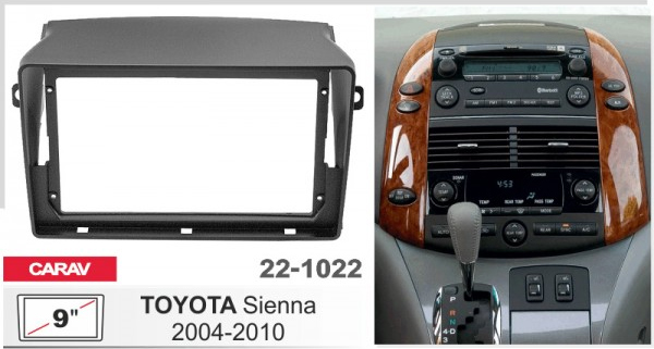 Перехідна рамка Toyota Sienna Carav 22-1022