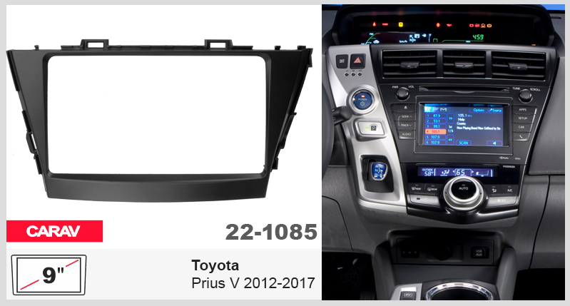Перехідна рамка Toyota Prius V Carav 22-1085