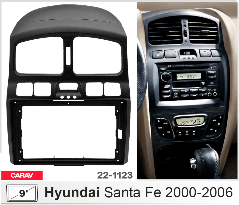 Перехідна рамка Hyundai Santa Fe Carav 22-1123