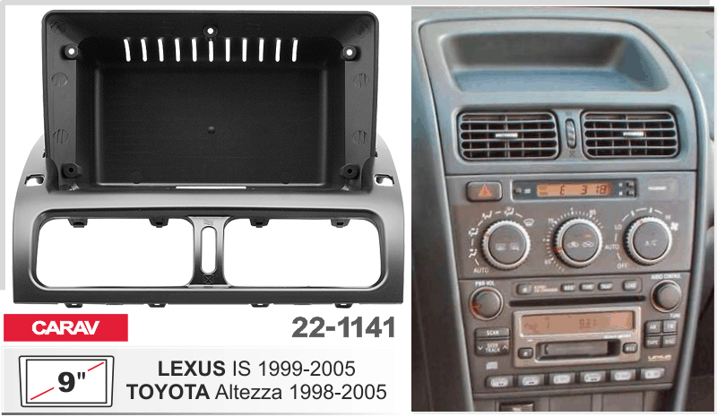 Перехідна рамка Lexus IS Carav 22-1141