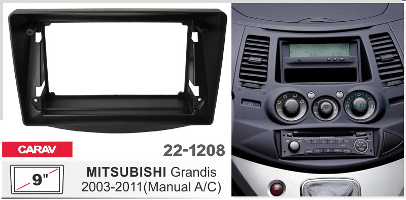 Перехідна рамка Mitsubishi Grandis Carav 22-1208