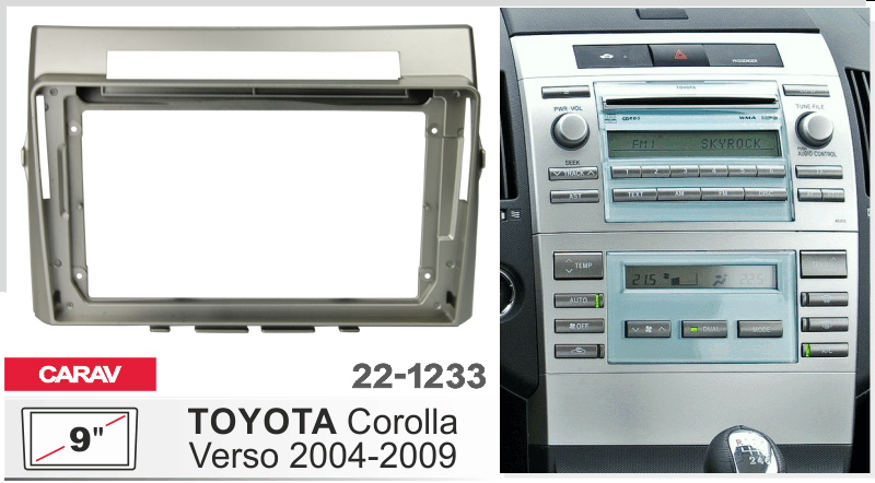 Перехідна рамка Toyota Corolla Verso Carav 22-1233