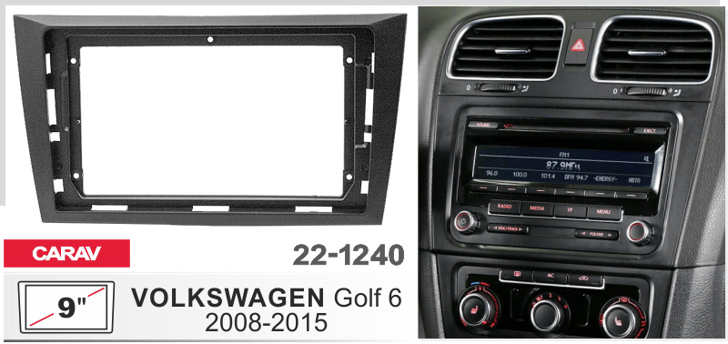 Переходная рамка Volkswagen Golf Carav 22-1240