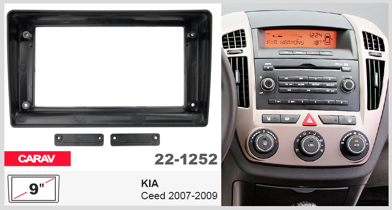 Перехідна рамка KIA Ceed Carav 22-1252