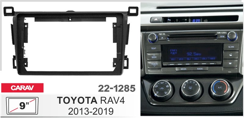 Перехідна рамка Toyota RAV4 Carav 22-1285