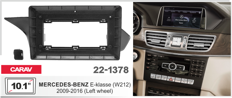Переходная рамка Mercedes E-klasse Carav 22-1378