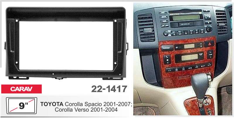 Перехідна рамка Toyota Corolla Verso Carav 22-1417