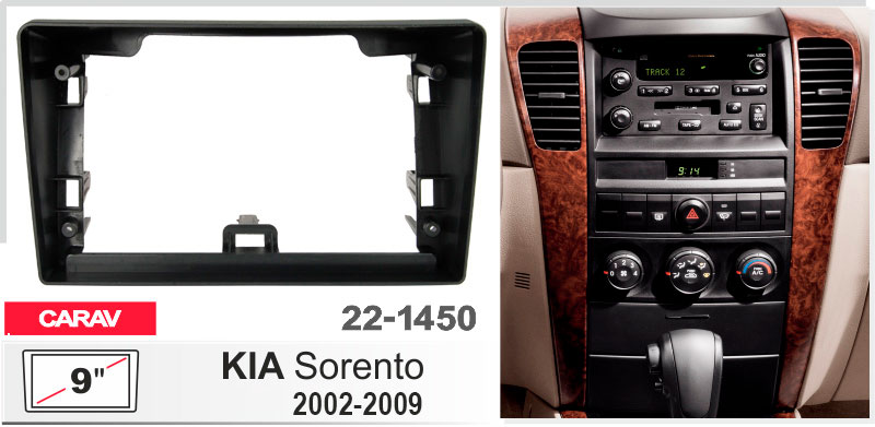 Перехідна рамка KIA Sorento Carav 22-1450