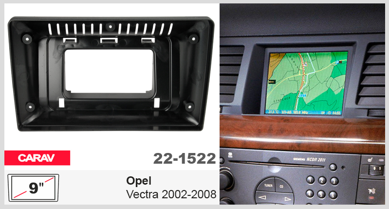 Переходная рамка Opel Vectra C Carav 22-1522