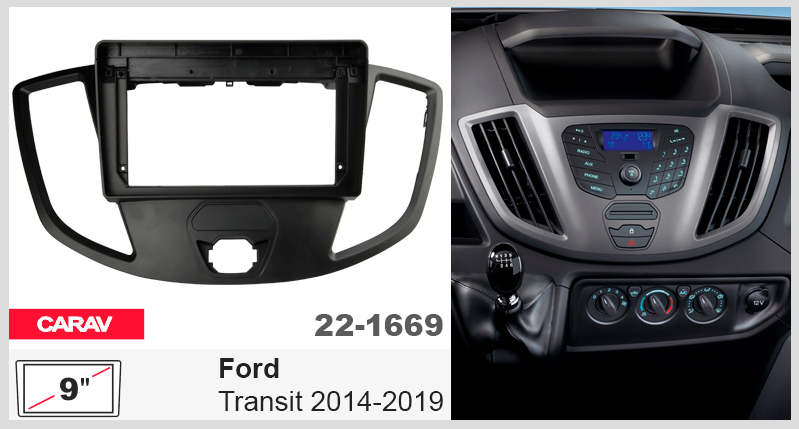 Переходная рамка Ford Transit Carav 22-1669