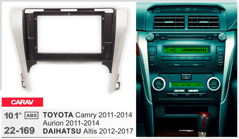 Перехідна рамка Toyota Camry, Aurion Carav 22-169