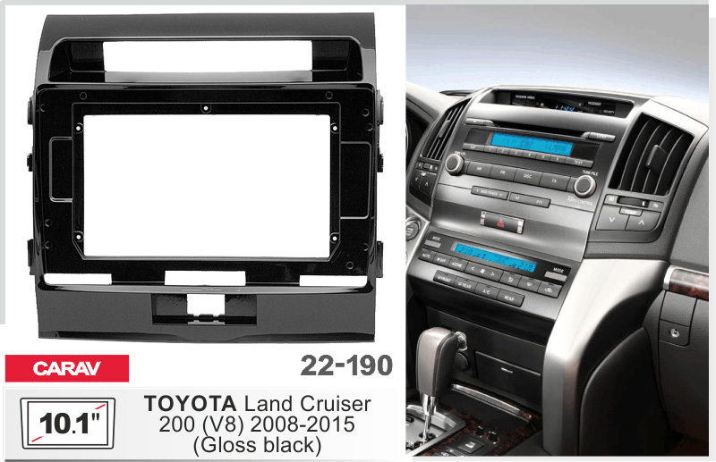 Перехідна рамка Toyota Land Cruiser 200 Carav 22-190