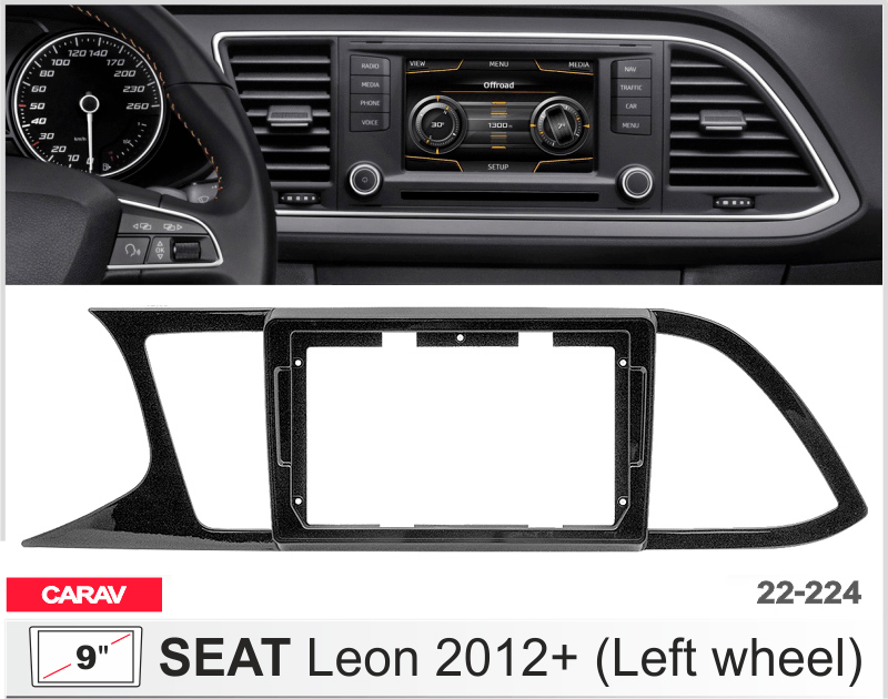 Перехідна рамка Seat Leon Carav 22-224