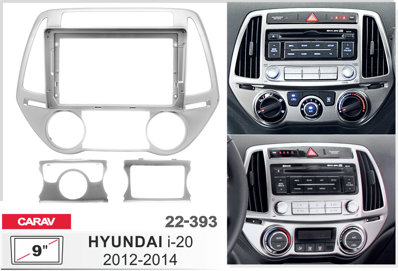 Перехідна рамка Hyundai i20 Carav 22-393