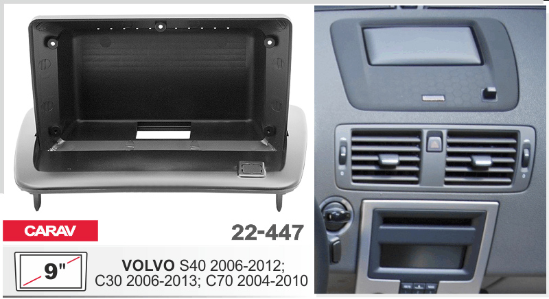 Переходная рамка Volvo S40, C30, C70 Carav 22-447