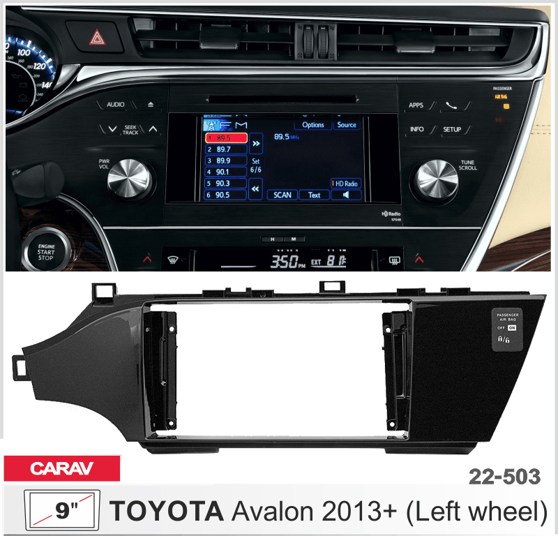 Перехідна рамка Toyota Avalon Carav 22-503
