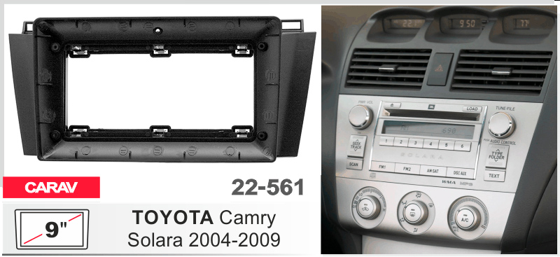 Перехідна рамка Toyota Solara Carav 22-561