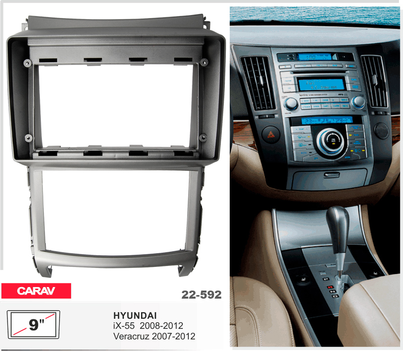 Перехідна рамка Hyundai ix55, Veracruz Carav 22-592