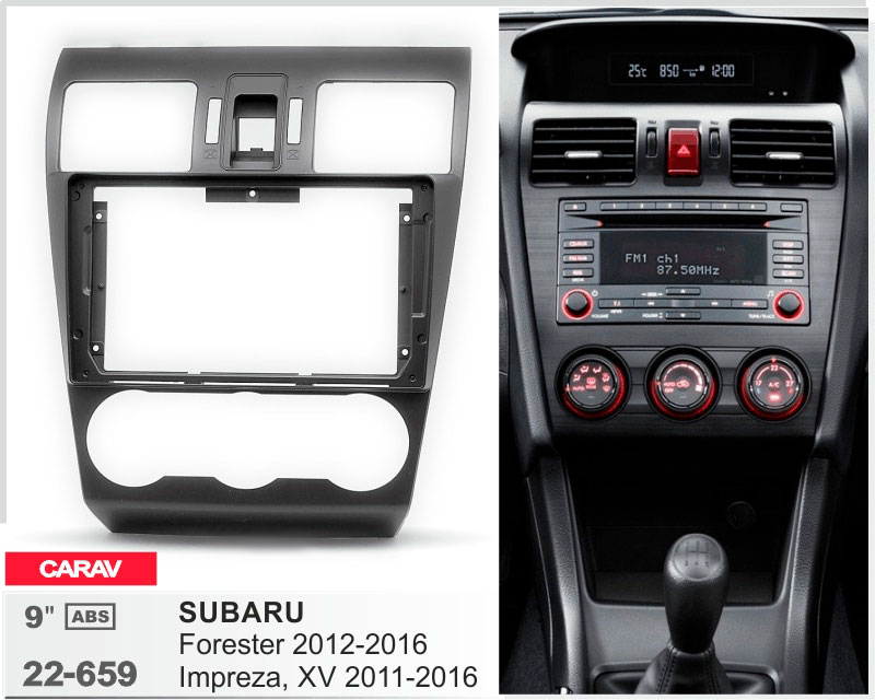 Перехідна рамка Subaru Forester, Impreza, XV Carav 22-659