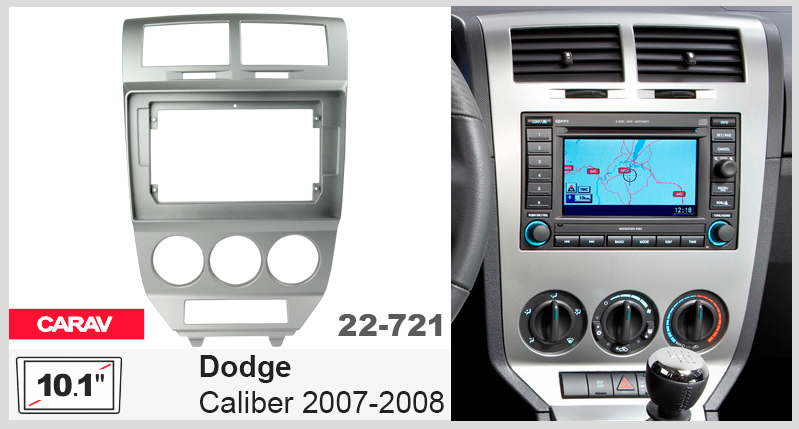 Перехідна рамка Dodge Caliber Carav 22-721
