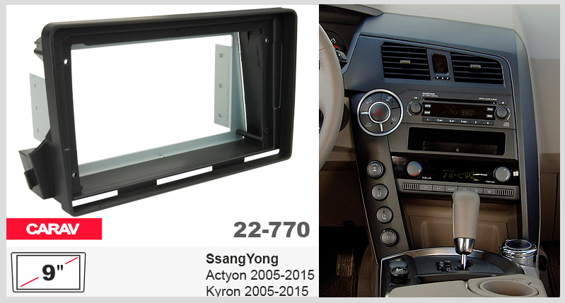 Перехідна рамка SsangYong Actyon, Kyron Carav 22-770